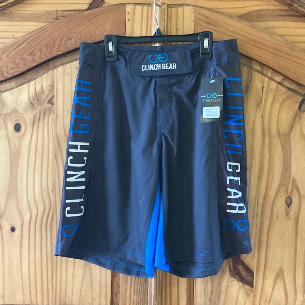 Men’s Clinch Gear Crossover gray blue athletic shorts size 30 - NWT